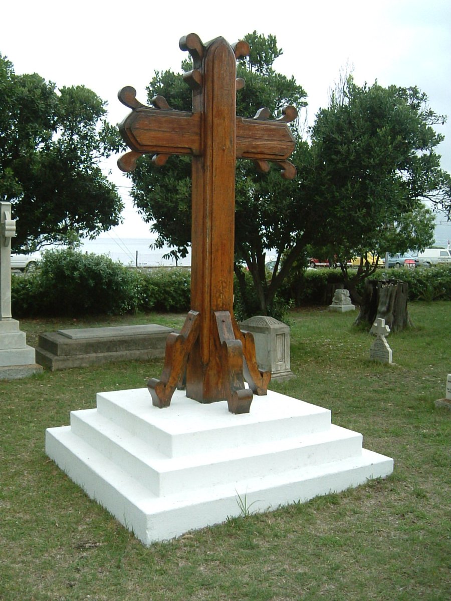 5. Wooden cross Kalk Bay