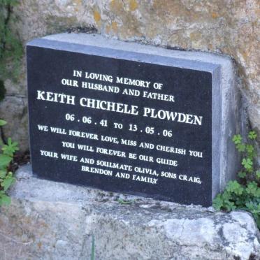 PLOWDEN Keith Chichele  1941-2006