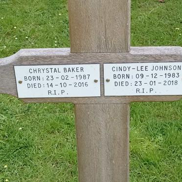 JOHNSON Cindy - Lee 1983-2018 :: BAKER Chrystal 1987-2016
