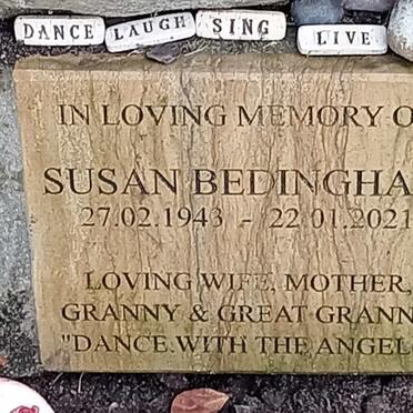 BEDINGHAM Susan 1943-2021