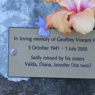 HARE Geoffrey Vincent 1941-2005