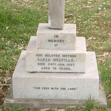 MELVILLE Sarah -1897