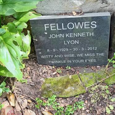 FELLOWES John Kenneth Lyon 1929-2012