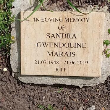 MARAIS Sandra Gwendoline 1948-2019