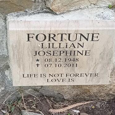 FORTUNE Lillian Josephine 1948-2011