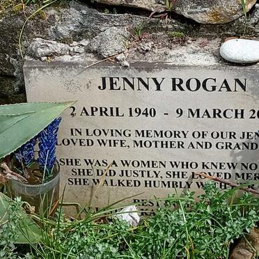 ROGAN Jenny 1940-2016