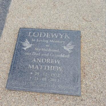 SCHALKWYK Cornelius, van 1900-1974 & Doris 1915-2002 :: LODEWYK Andrew Matthew 1932-2013_3