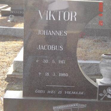 VIKTOR Johannes Jacobus 1917-1980