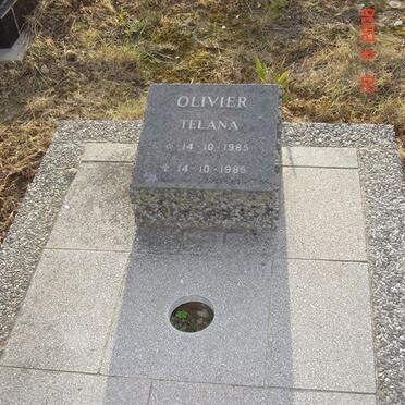 OLIVIER Telana 1985-1985