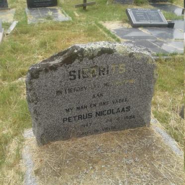 SIEBRITS Petrus Nicolaas 1947-1994