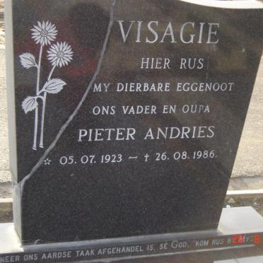 VISAGIE Pieter Andries 1923-1986