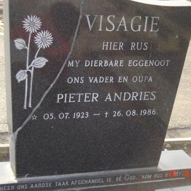 VISAGIE Pieter Andries 1923-1986