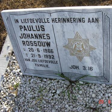 ROSSOUW Paulus Johannes 1966-1992