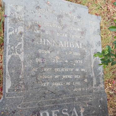 DESAI Jinnahbai 1915-1976