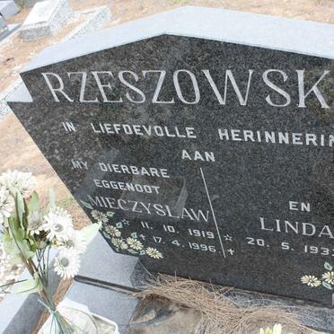 RZESZOWSKI Mieczyslaw 1919-1996 &amp; Linda 1933-