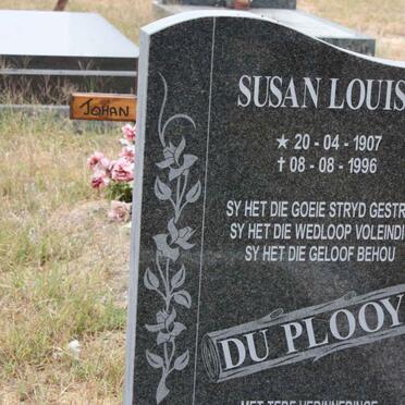 PLOOY Susan Louisa, du 1907-1996