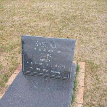 KASTOOR Peter 1961-1973