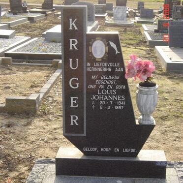 KRUGER Louis Johannes 1941-1997