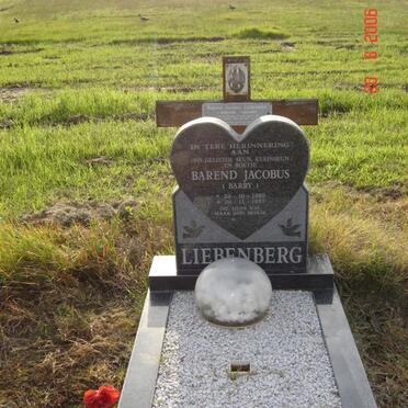 LIEBENBERG Barend Jacobus 1985-1997