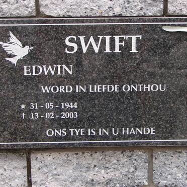SWIFT Edwin 1944-2003