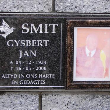 SMIT Gysbert Jan 1934-2008