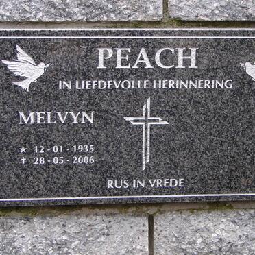PEACH Melvyn 1935-2006