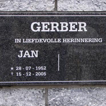 GERBER Jan 1952-2005