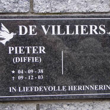 VILLIERS Pieter, de 1938-2003 