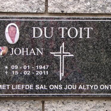 TOIT Johan, du 1947-2011