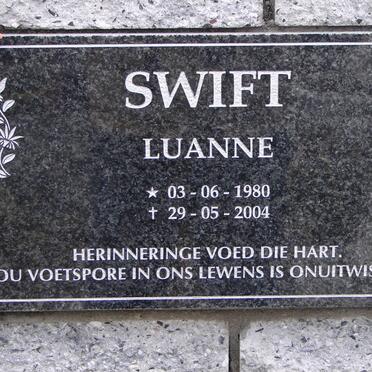 SWIFT Luanne 1980-2004