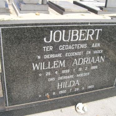 JOUBERT Willem Adriaan 1899-1988 &amp; Hilda 1900-1989