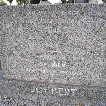 JOUBERT Gidie -1982 &amp; Salmien -2002