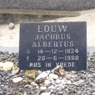 LOUW Jacobus Albertus 1924-1988