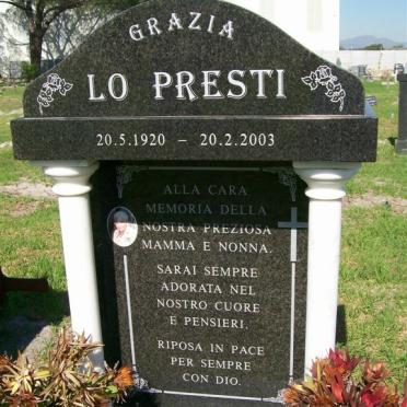 LO PRESTI Grazia 1920-2003