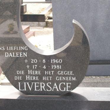 LIVERSAGE Daleen 1960-1981