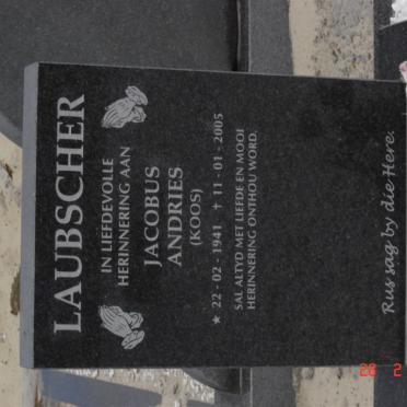 LAUBSCHER Jacobus Andries 1941-2005