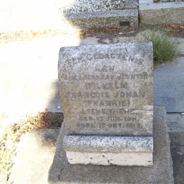 LIEBENBERG Wilhelm Francois Johan 1911-1915