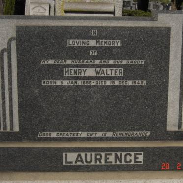 LAURENCE Henry Walter 1899-1945