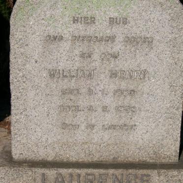 LAURENCE William Henry  1883-1959