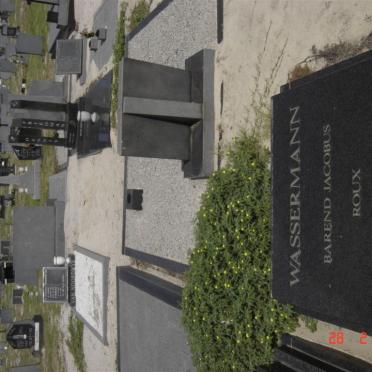 WASSERMANN Barend Jacobus Roux 1931-1994