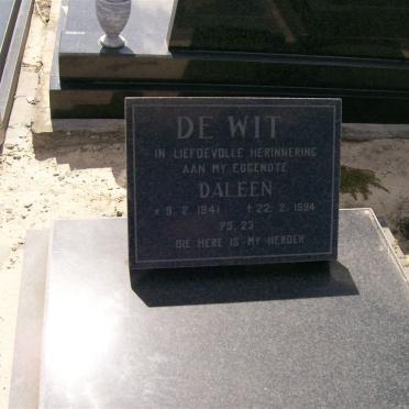 WIT Daleen, de 1941-1994