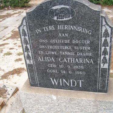 WINDT Alida Catharina 1938-1960
