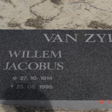 ZYL Willem Jacobus, van 1914-1995