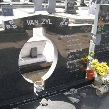 ZYL Cornelius Johannes, van 1934-1994