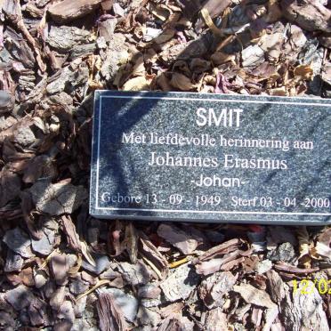 SMIT Johannes Erasmus 1949-2000