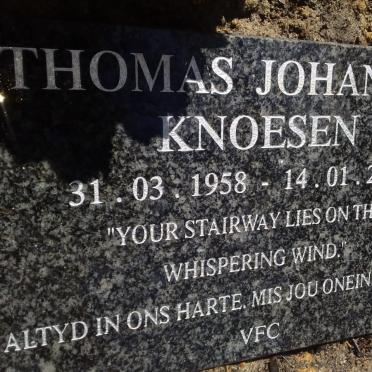 KNOESEN Thomas Johannes 1958-2021