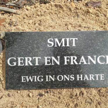 SMIT Gert &amp; Francis