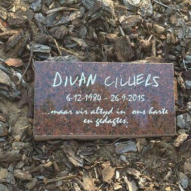 CILLIERS Divan 1984-2015