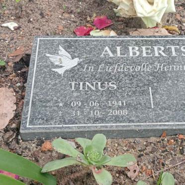 ALBERTS Tinus 1941-2008 &amp; Anna 1941-2023