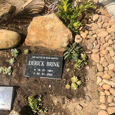 BRINK Johan Samuel Frederik  1941-2022